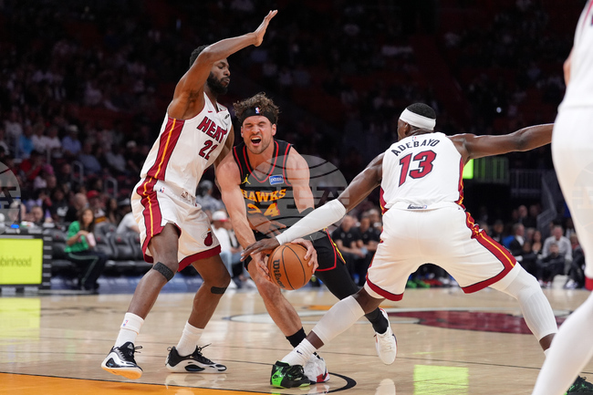 Hawks Heat Basketball