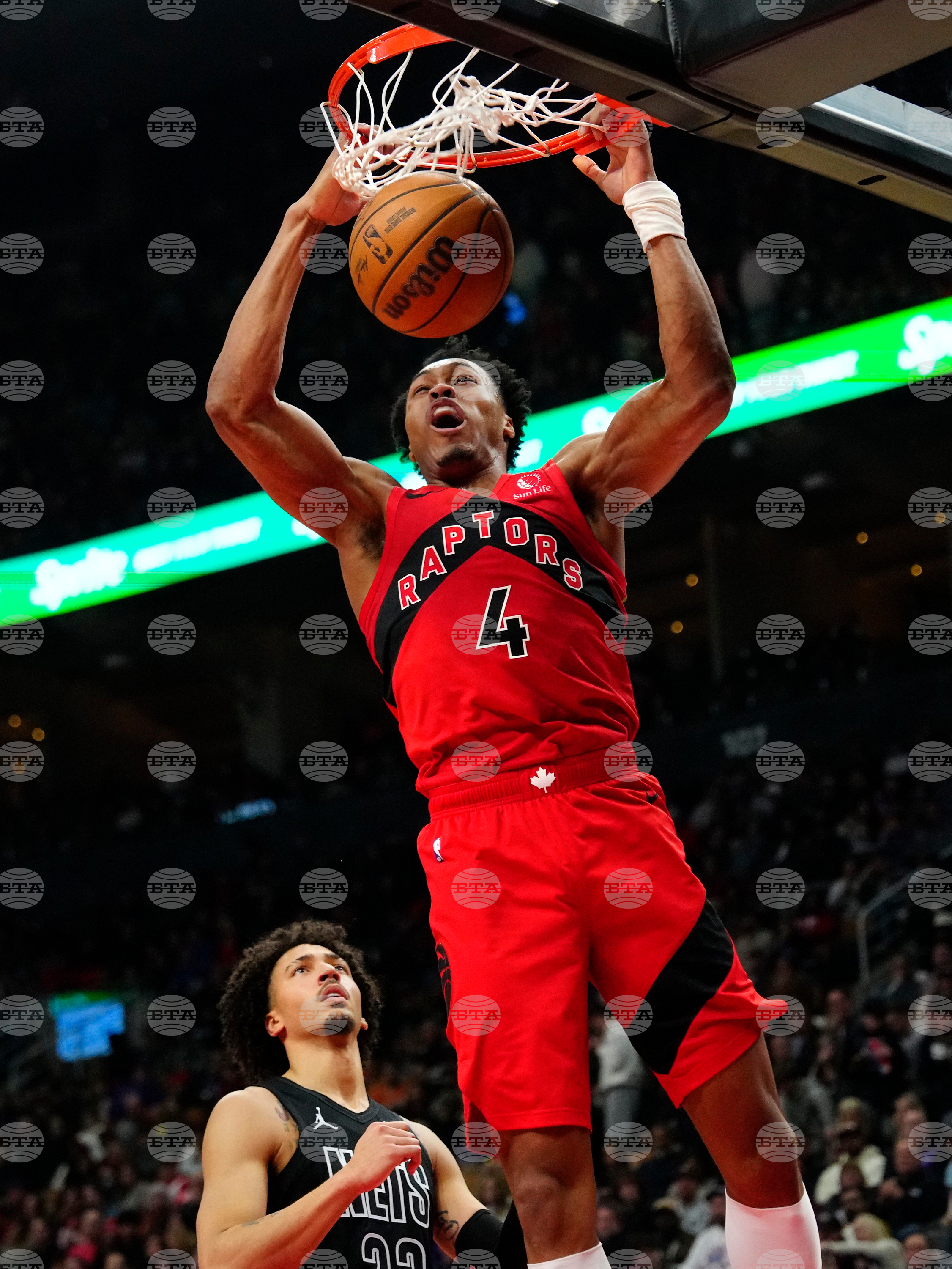 Nets Raptors Basketball