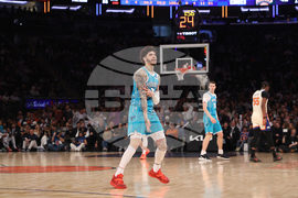 Hornets Knicks Basketball