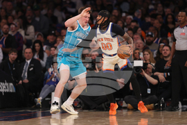 Hornets Knicks Basketball