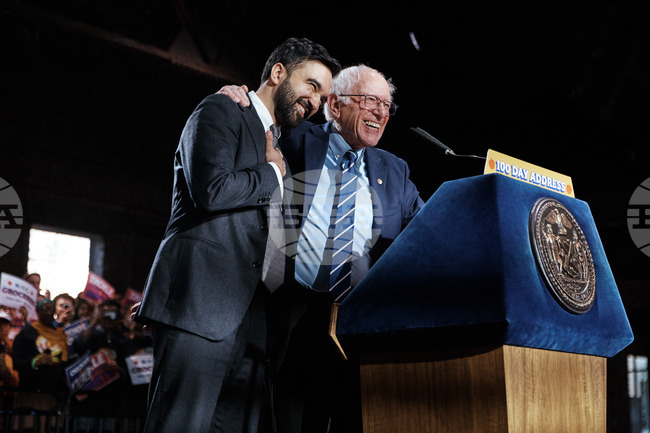 APTOPIX NYC Mayor 100 Days