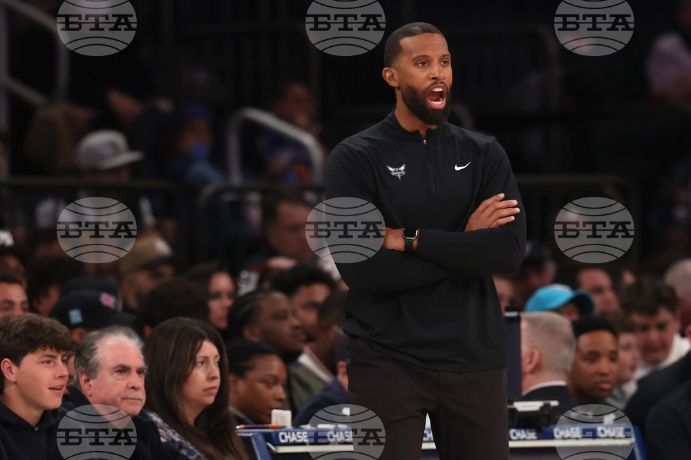 Hornets Knicks Basketball