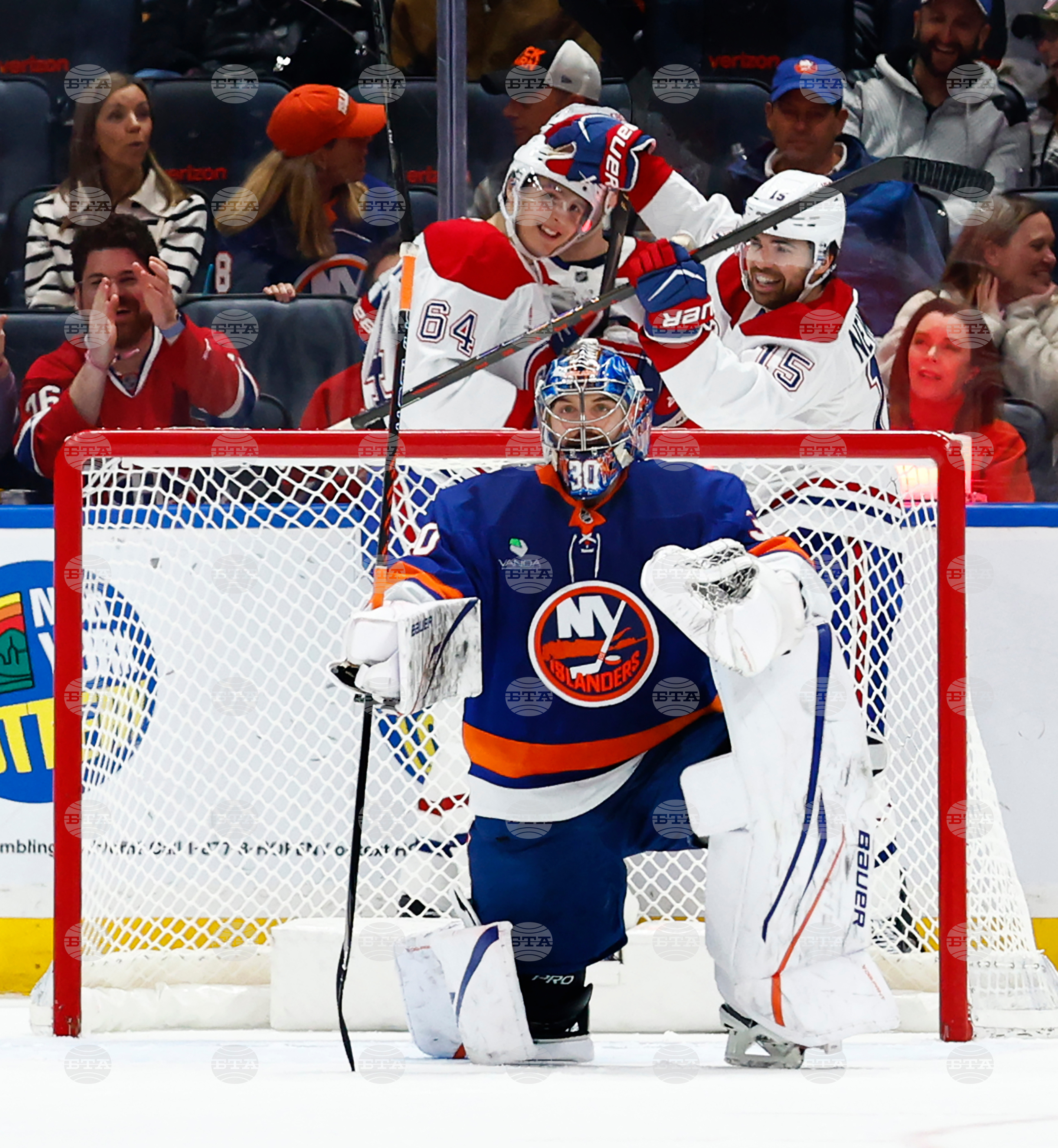 Canadiens Islanders Hockey
