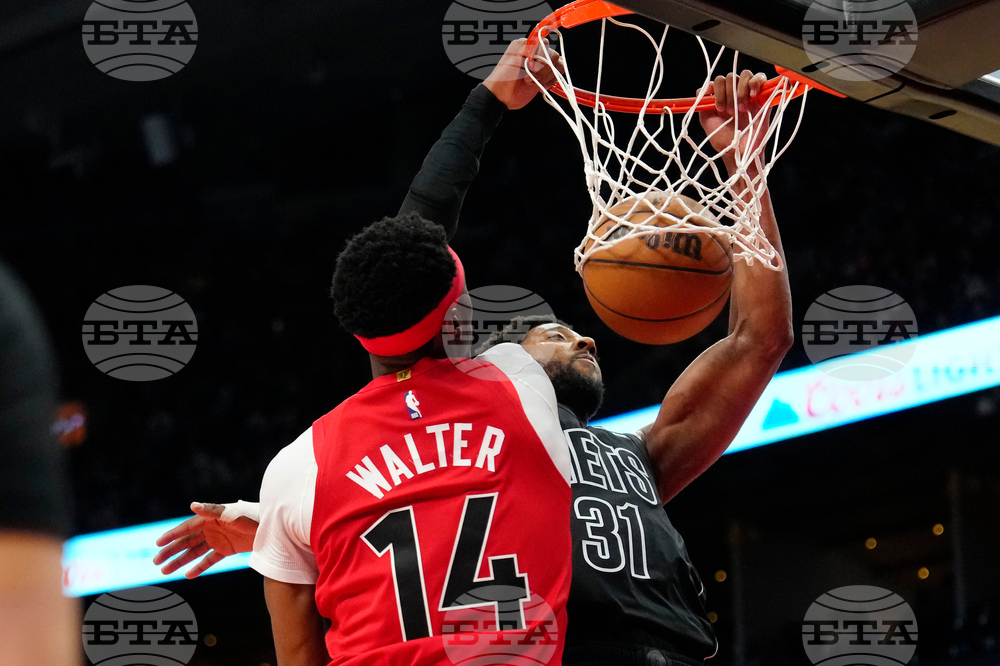 Nets Raptors Basketball