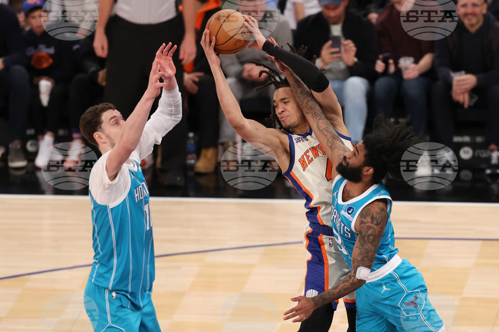 Hornets Knicks Basketball