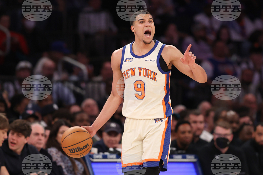 Hornets Knicks Basketball