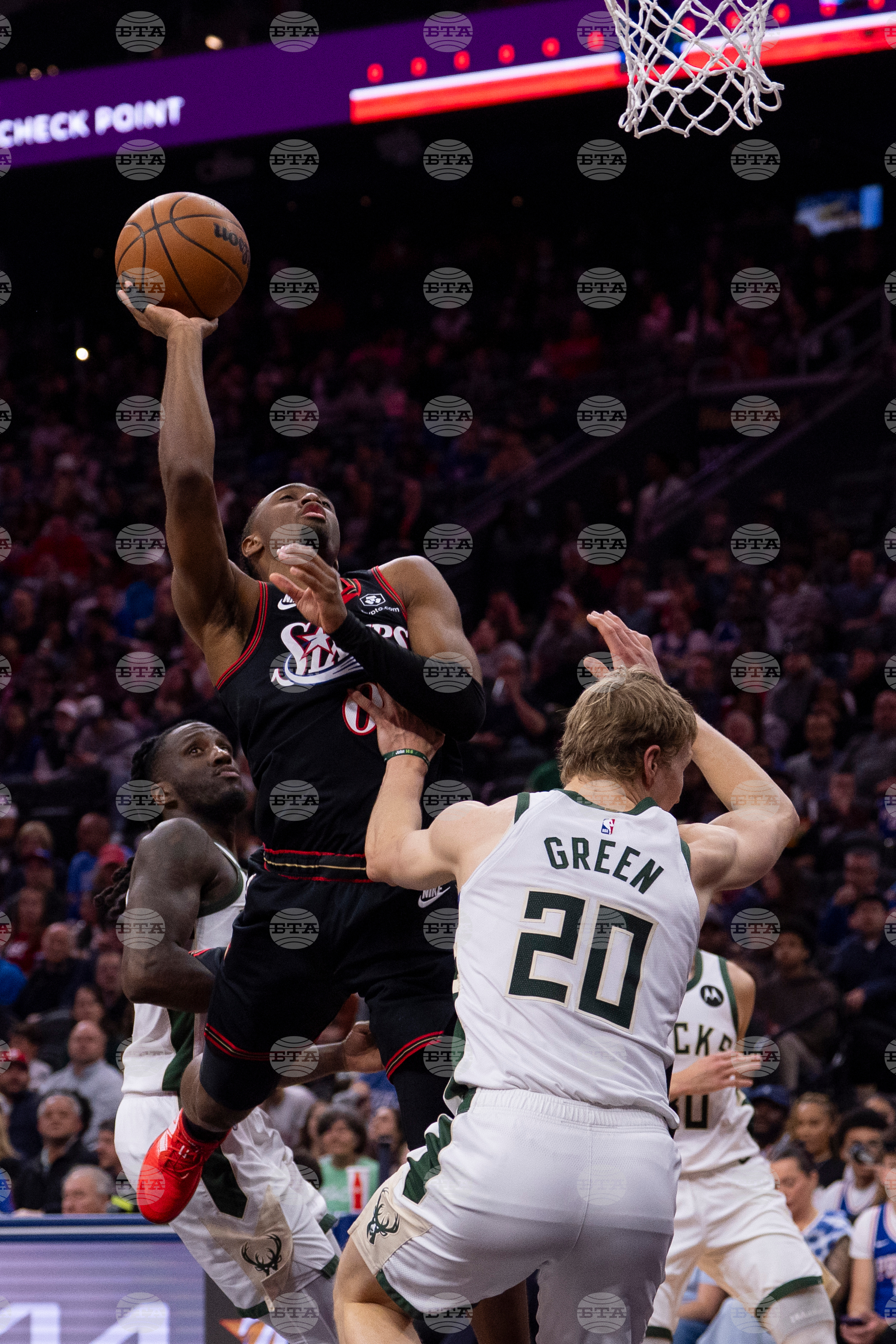 Bucks 76ers Basketball