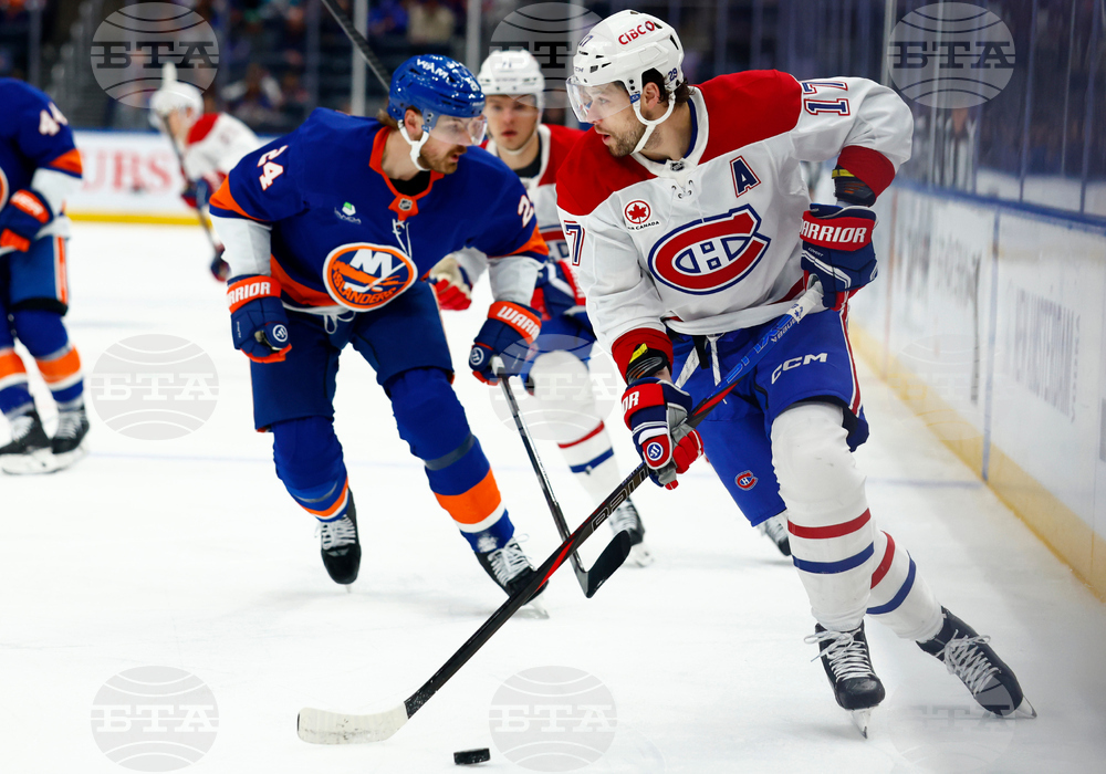 CORRECTION Canadiens Islanders Hockey