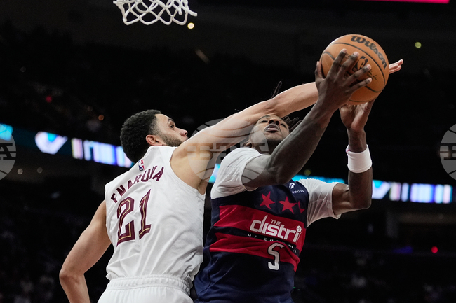 APTOPIX Wizards Cavaliers Basketball