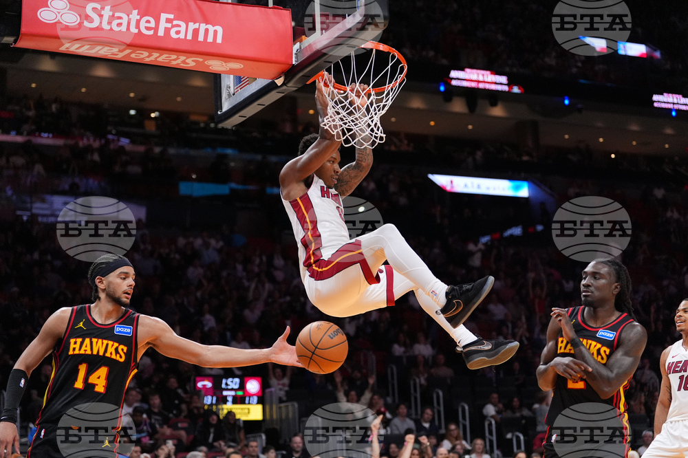 Hawks Heat Basketball