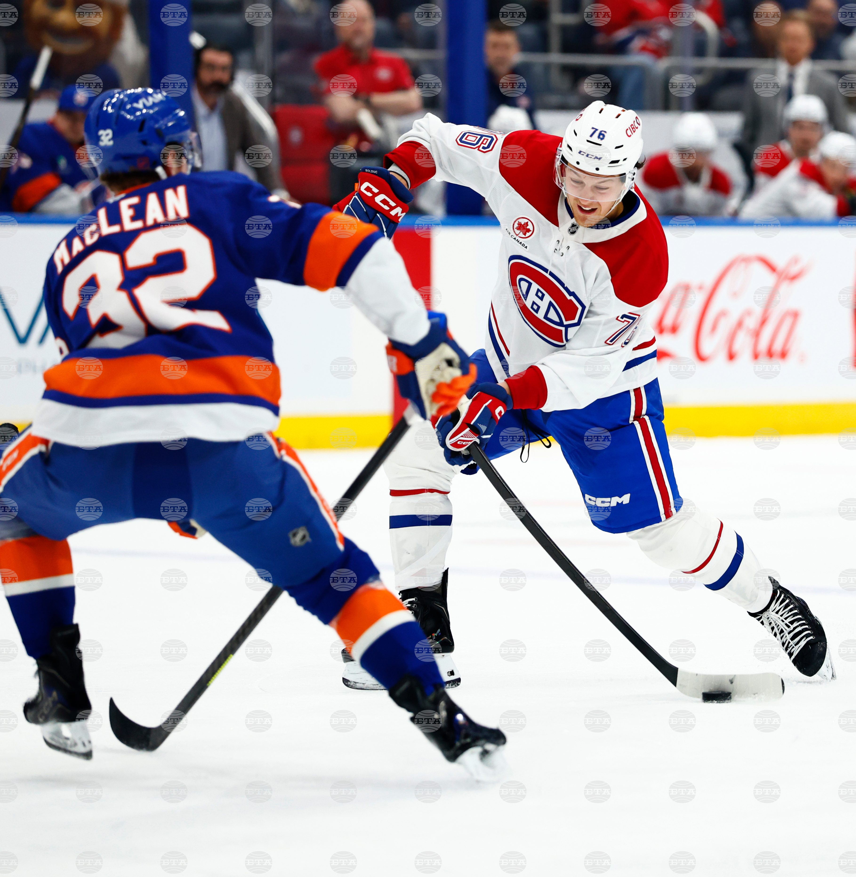 Canadiens Islanders Hockey