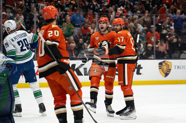 Canucks Ducks Hockey