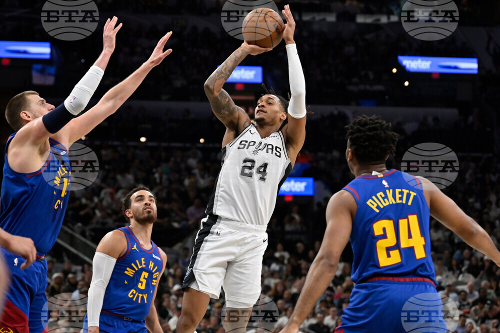 Nuggets Spurs Basketball