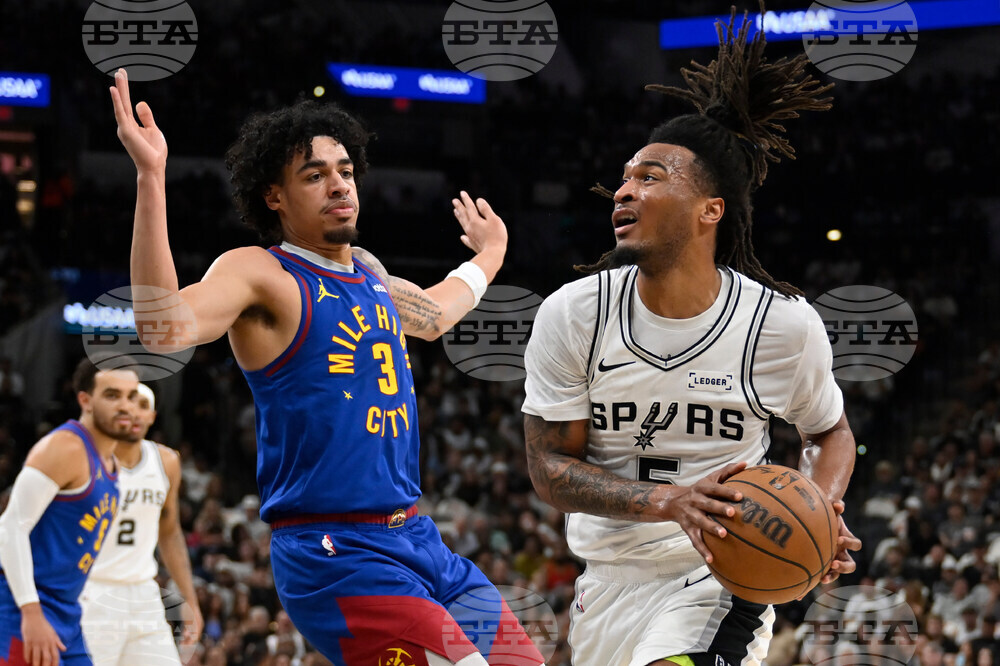 Nuggets Spurs Basketball