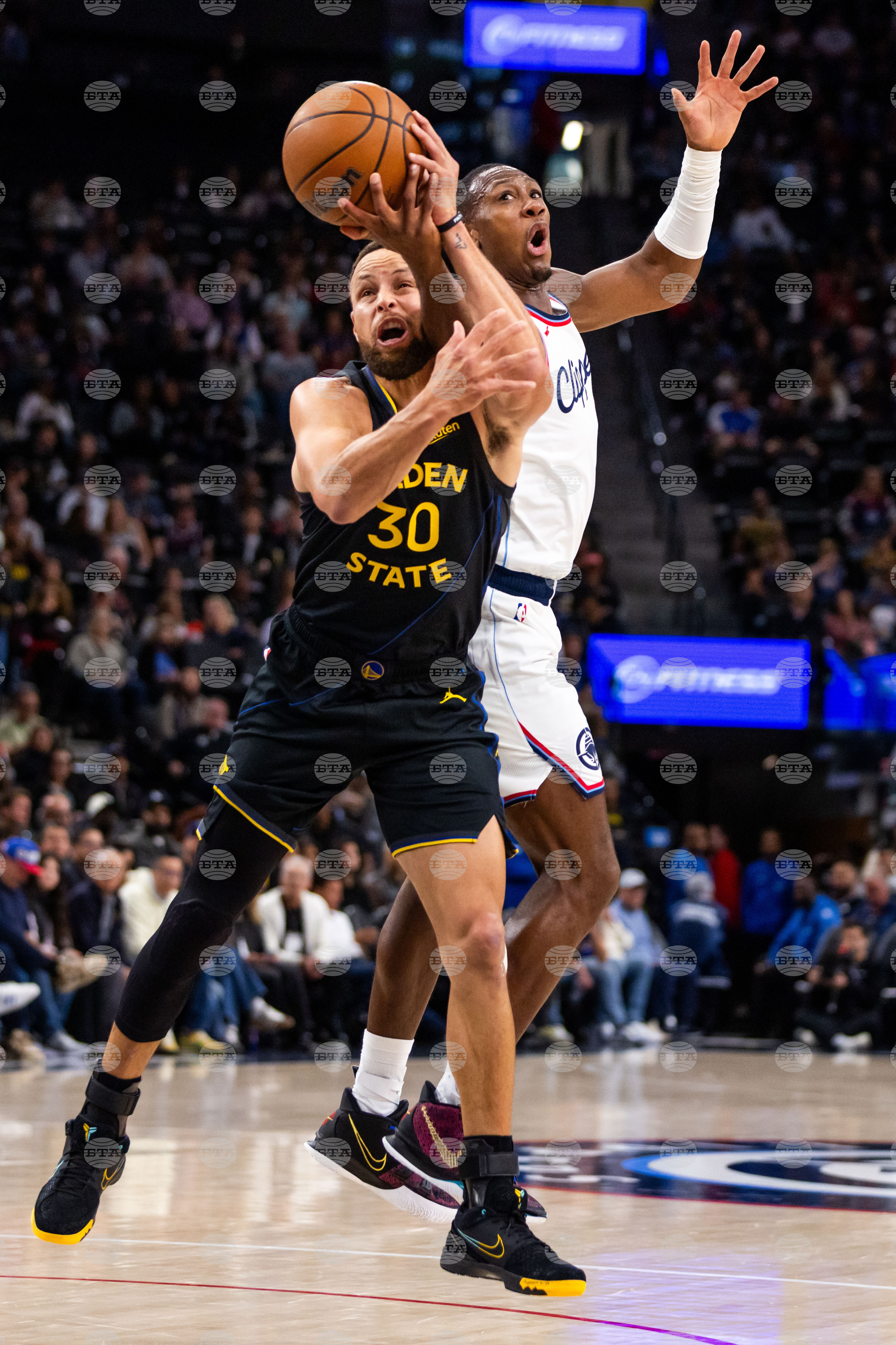 Warriors Clippers Basketball