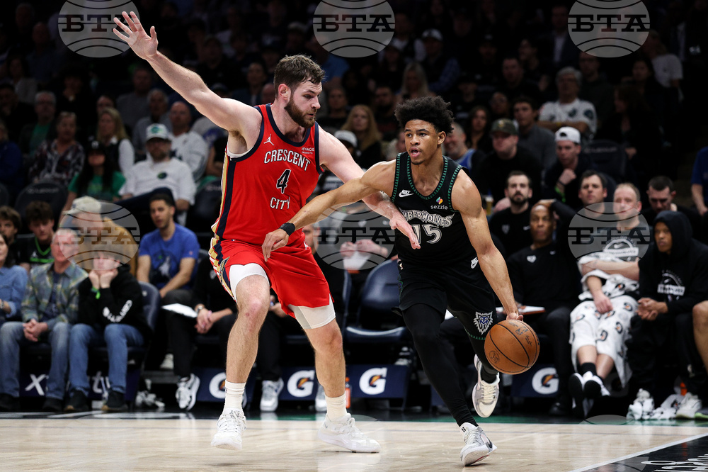 Pelicans Timberwolves Basketball