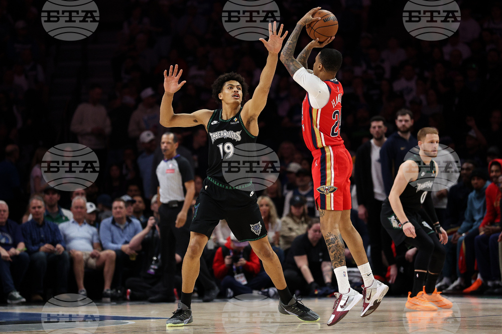 Pelicans Timberwolves Basketball