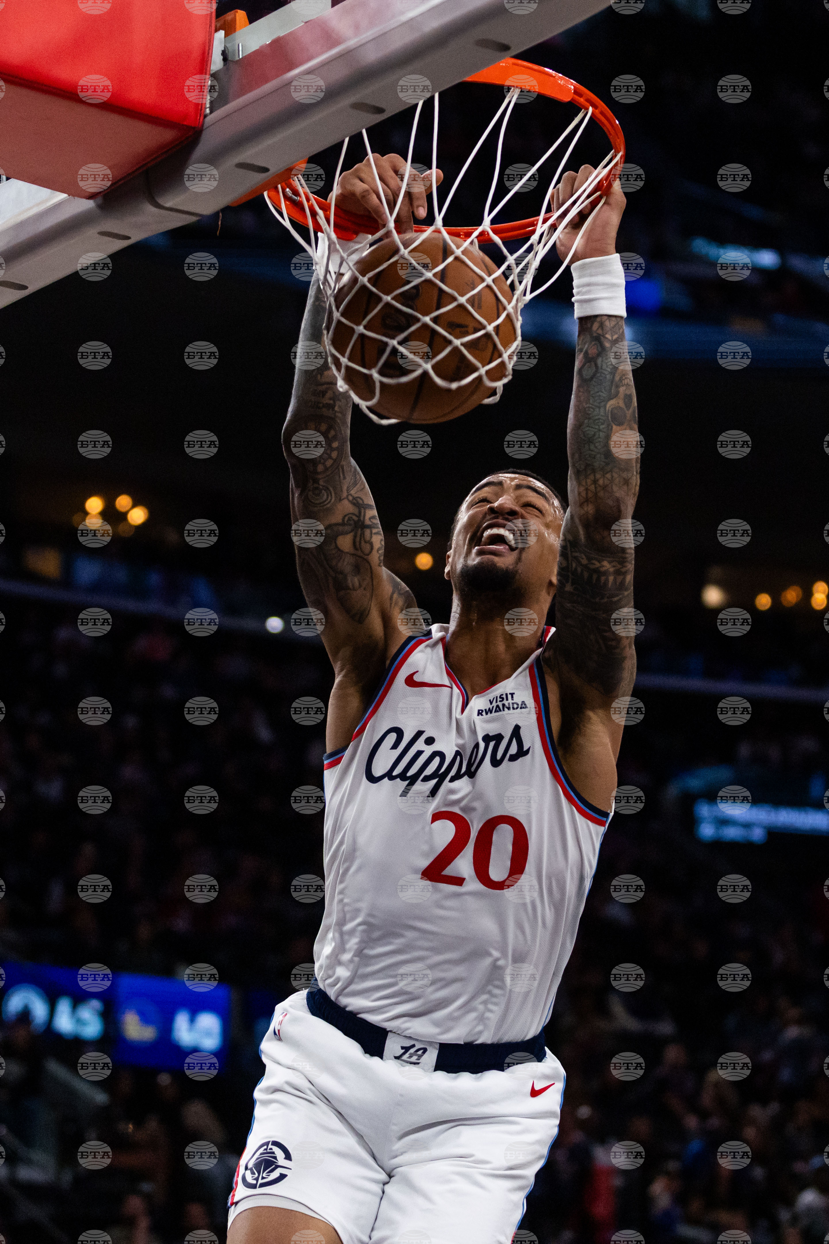 Warriors Clippers Basketball