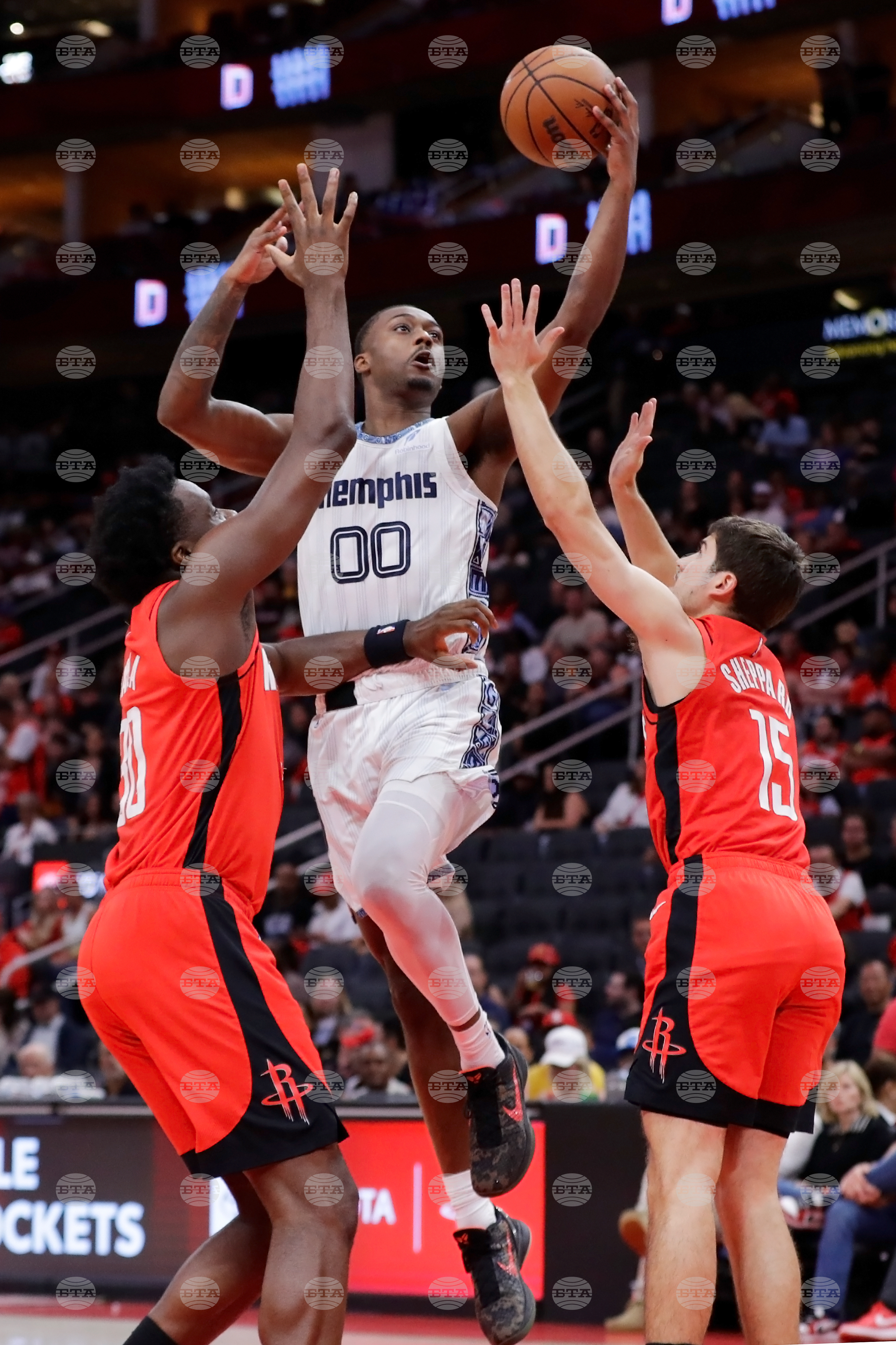 Grizzlies Rockets Basketball