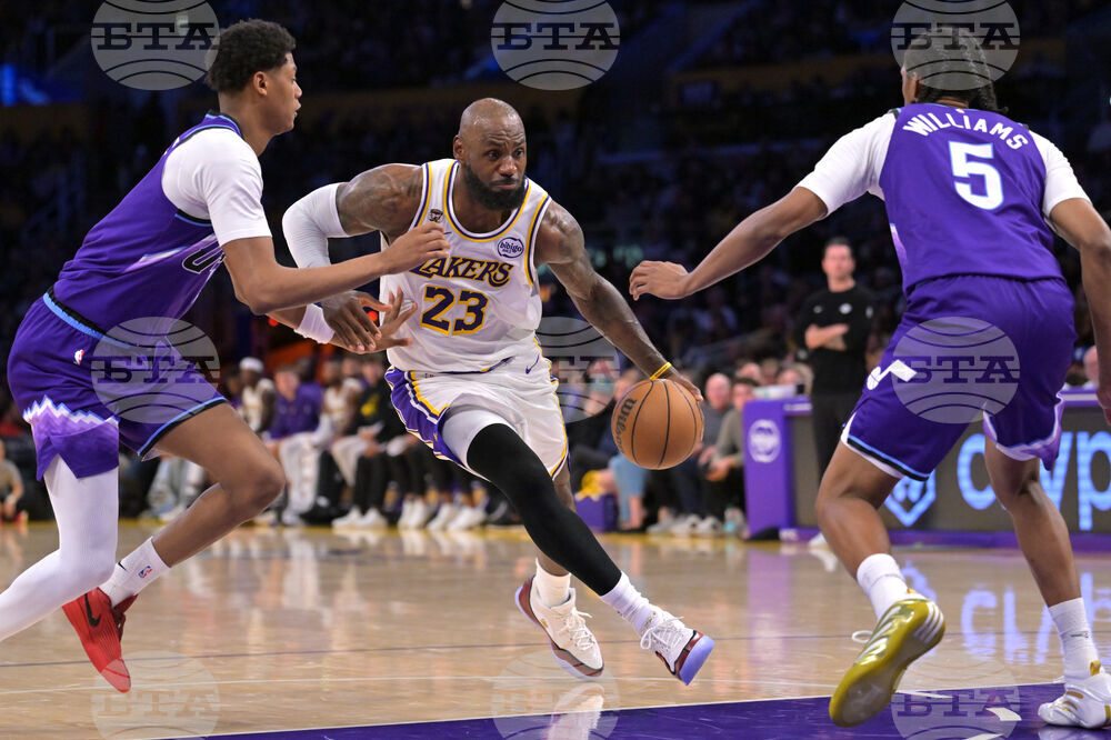 Jazz Lakers Basketball