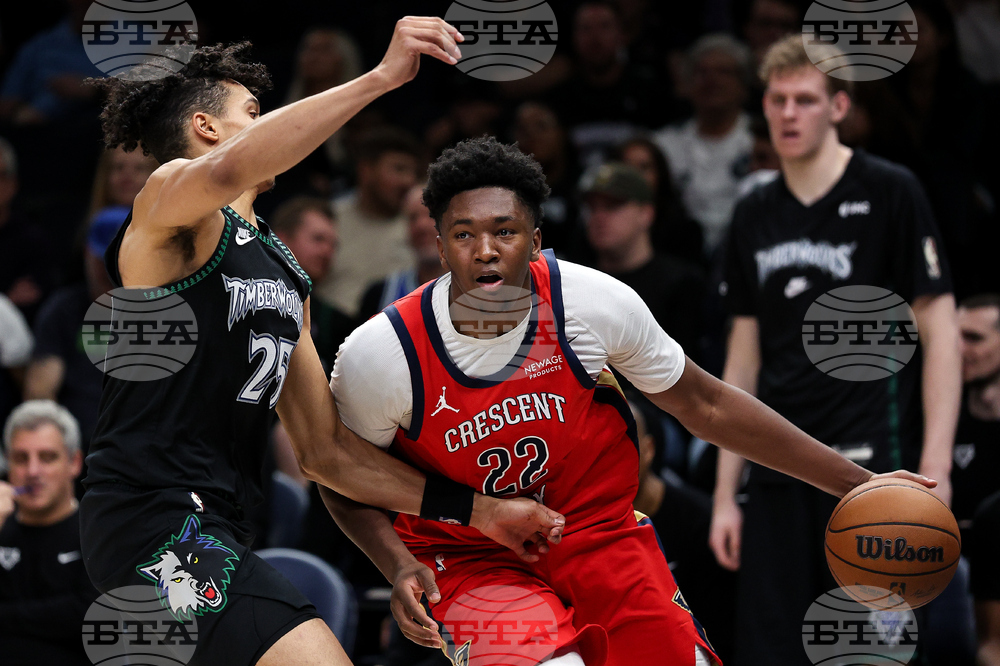 Pelicans Timberwolves Basketball