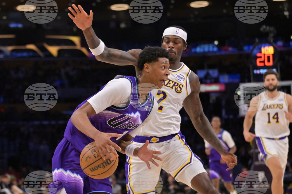 Jazz Lakers Basketball