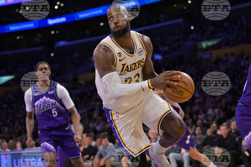 Jazz Lakers Basketball