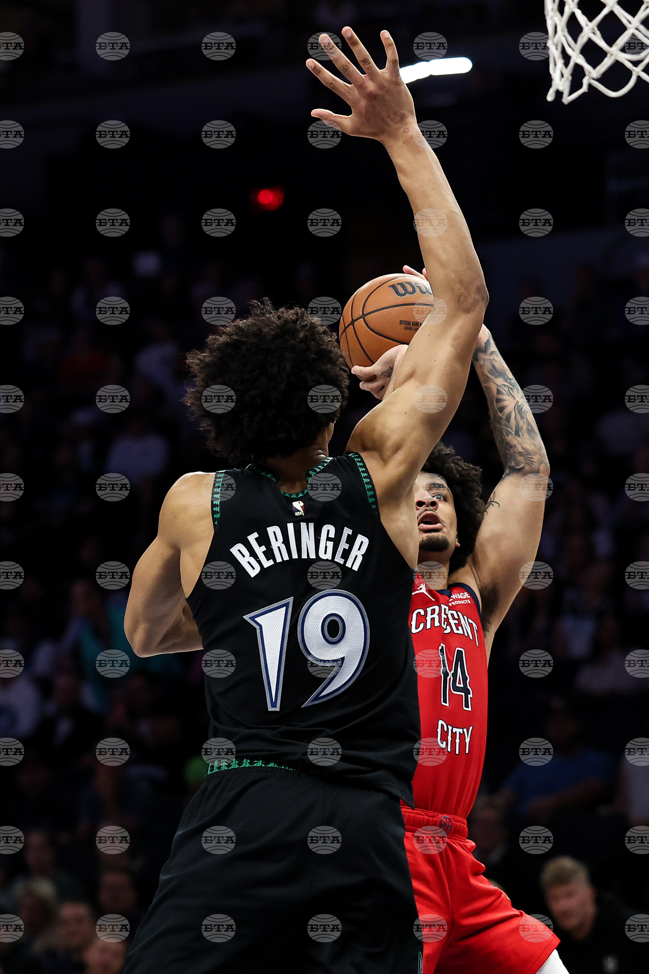 Pelicans Timberwolves Basketball