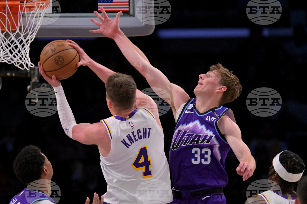 Jazz Lakers Basketball