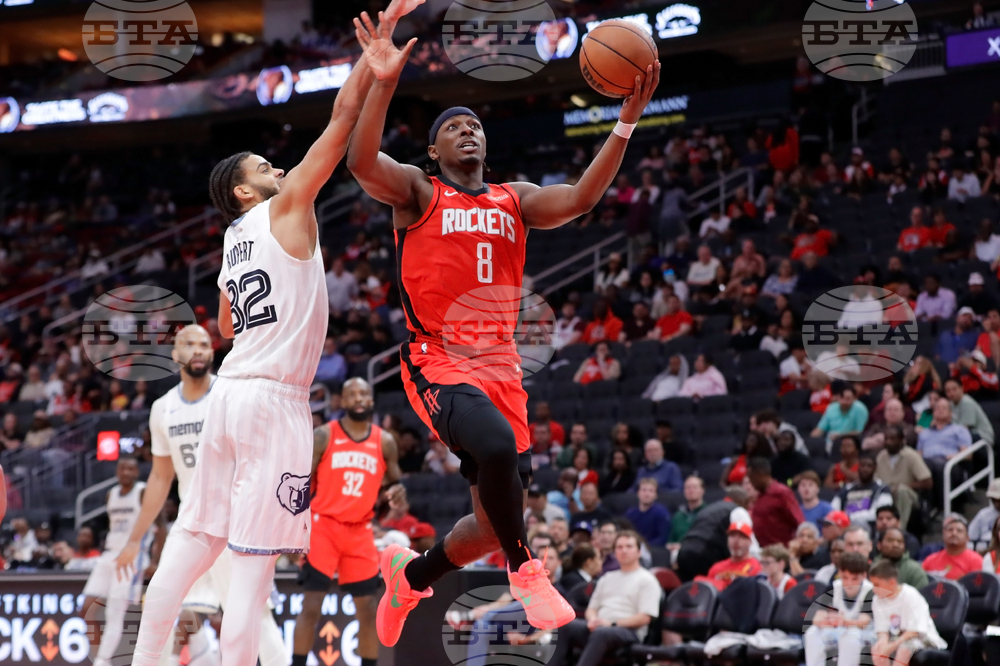 Grizzlies Rockets Basketball
