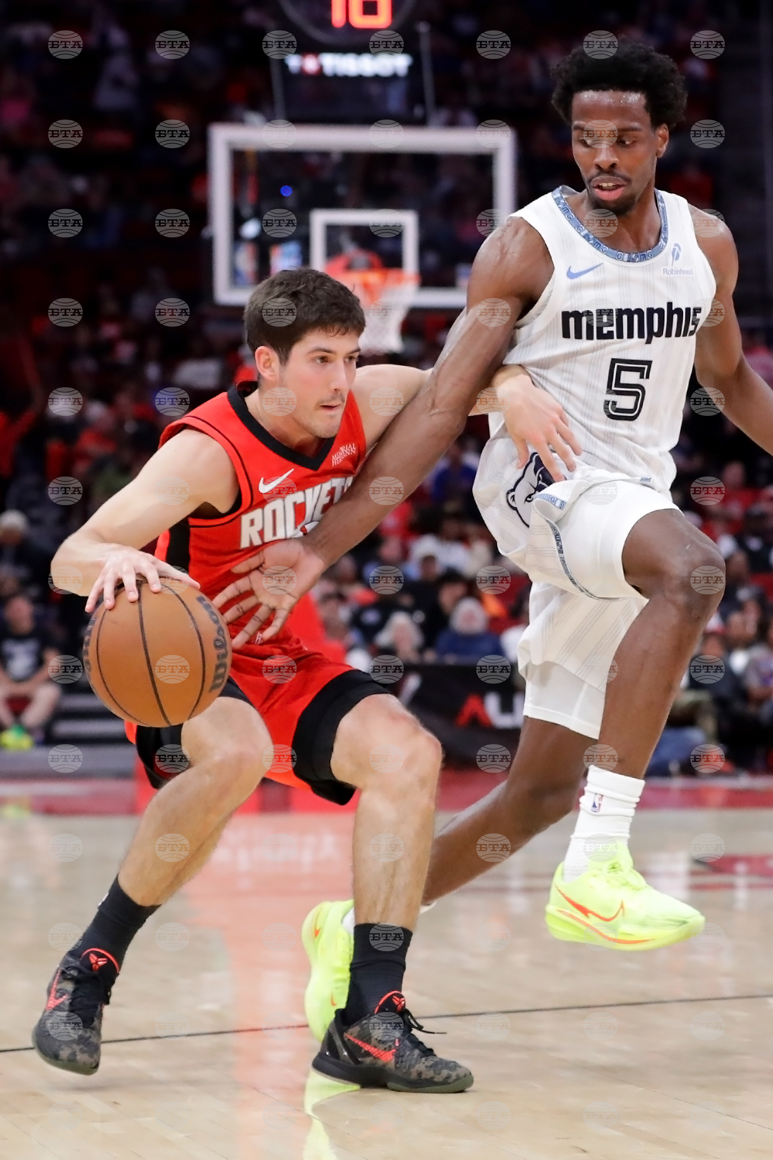 Grizzlies Rockets Basketball