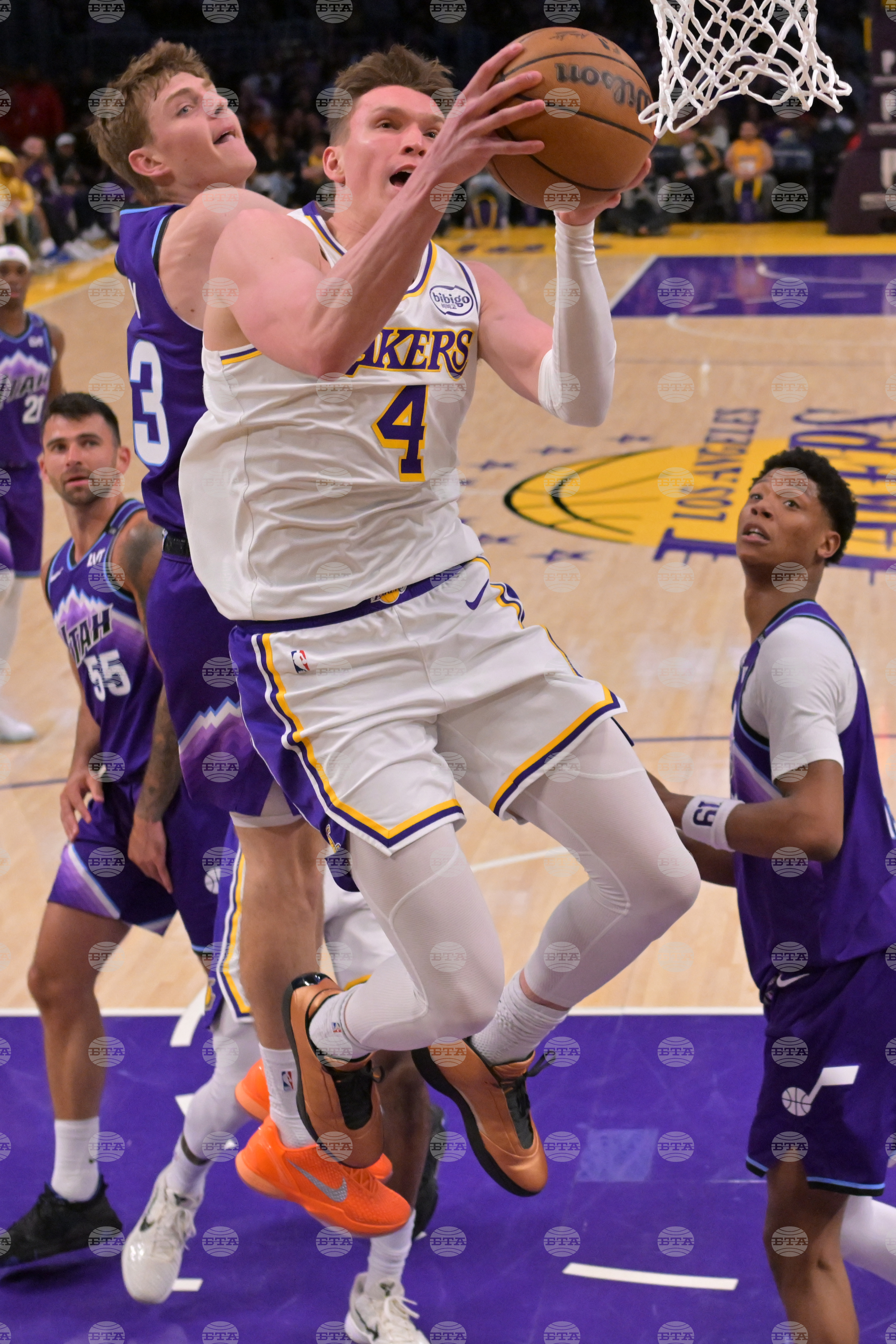 Jazz Lakers Basketball