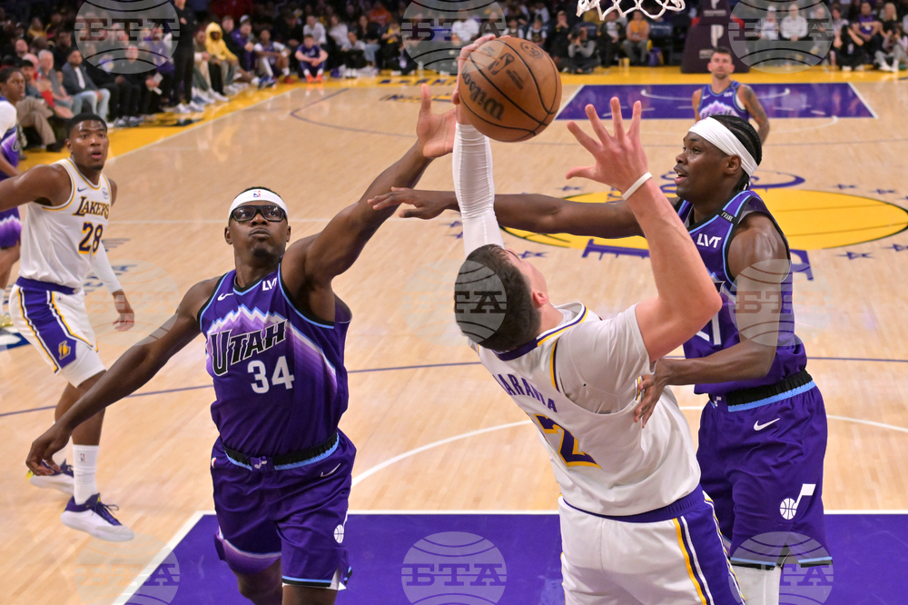 Jazz Lakers Basketball