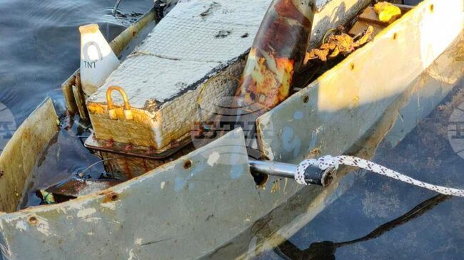 Navy Team Destroys Suspicious Floating Drone near Sinemorets