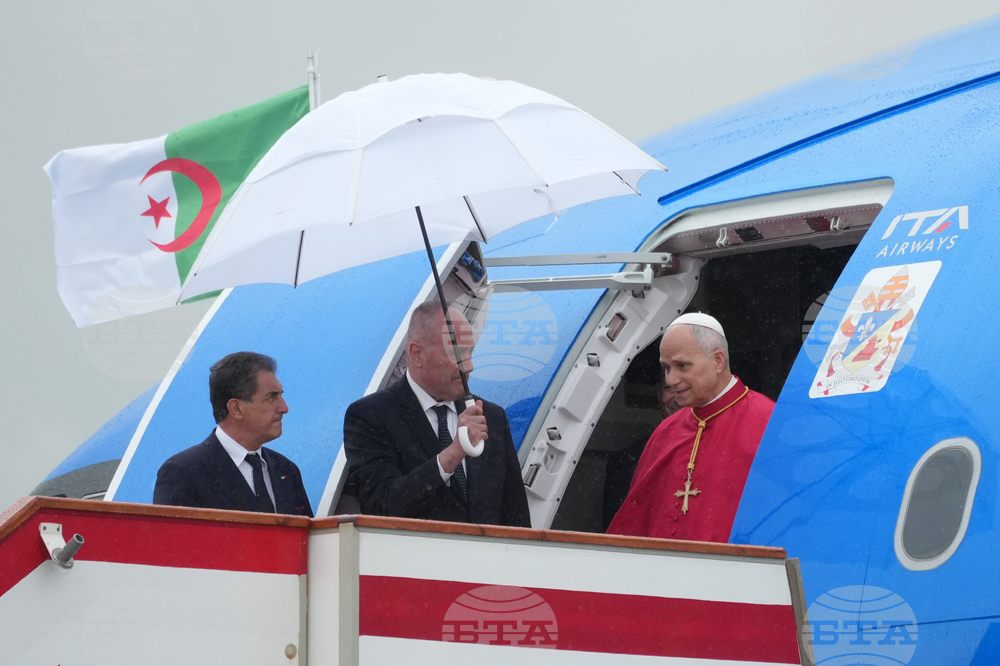 APTOPIX Algeria Africa Pope