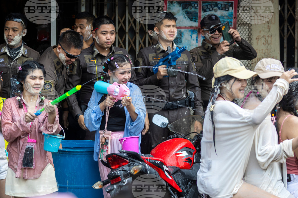 Thailand Songkran Water Festival