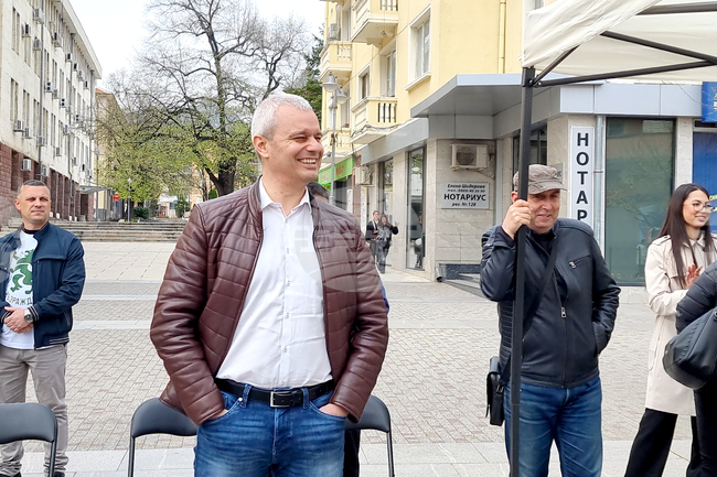 Сливен - избори - Костадин Костадинов - посещение