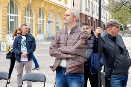 Сливен - избори - Костадин Костадинов - посещение