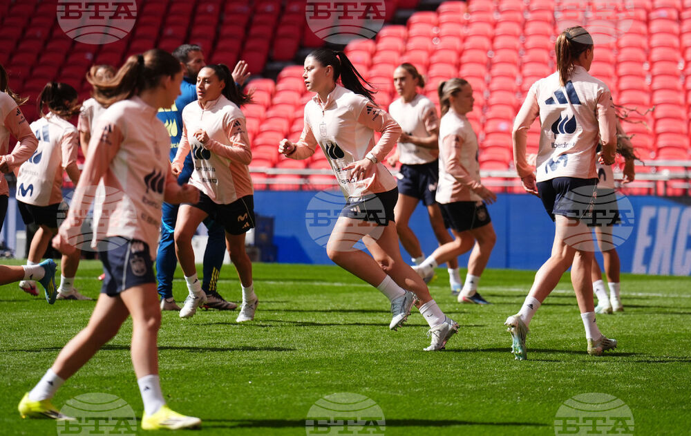 Britain Spain Women's Soccer