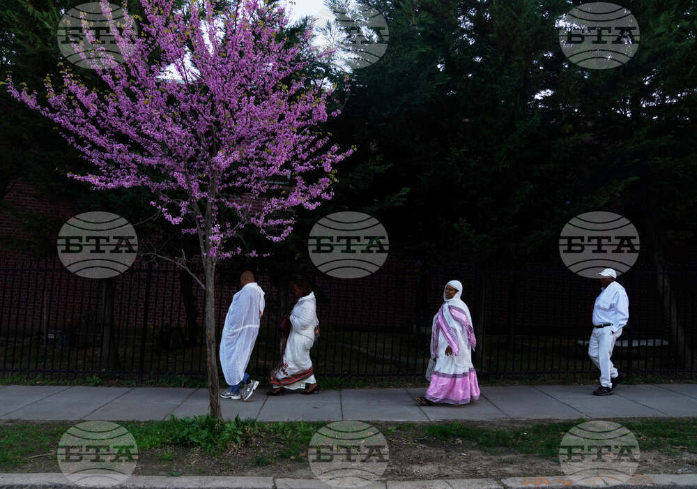 APTOPIX Ethiopian Orthodox Easter
