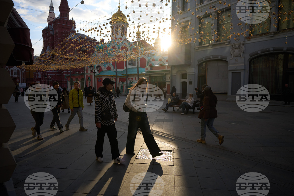 APTOPIX Russia Daily Life