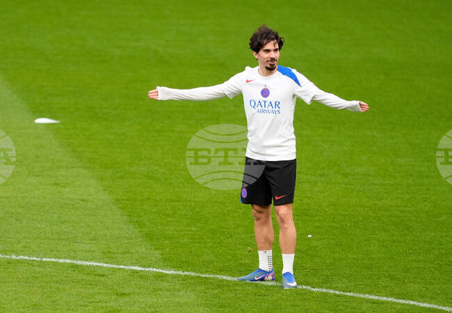 Халфът Витиня от Пари Сен Жермен ще премине изследване с ядрено-магнитен резонанс след контузията в глезена срещу Олимпик Лион