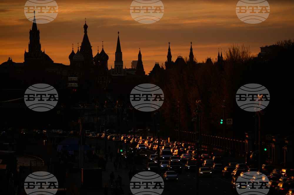 APTOPIX Russia Daily Life