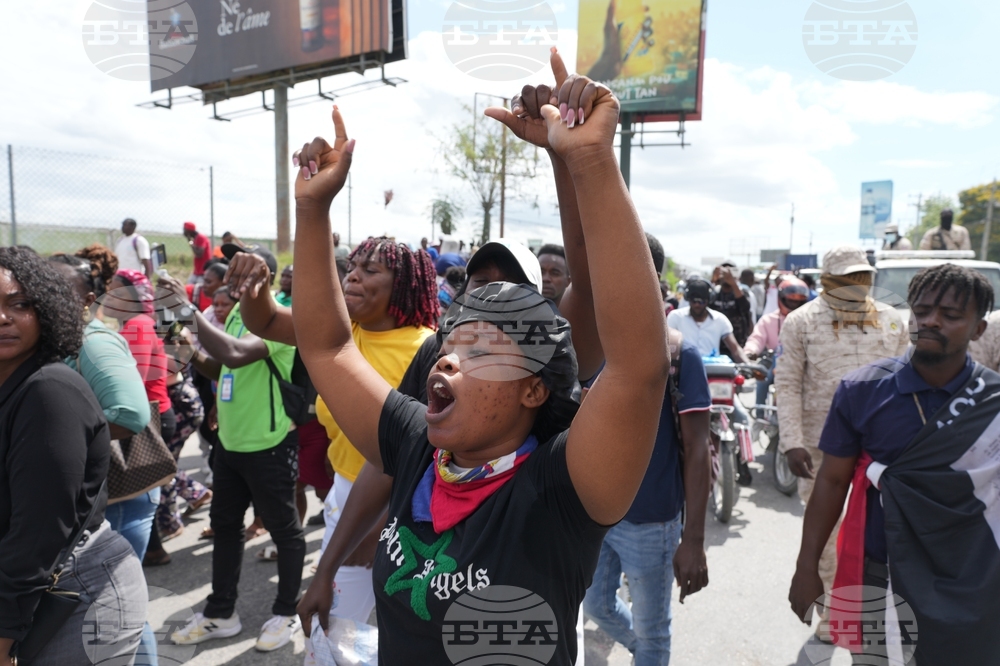 Haiti Worker Protest