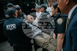 US NYC Protest Israel