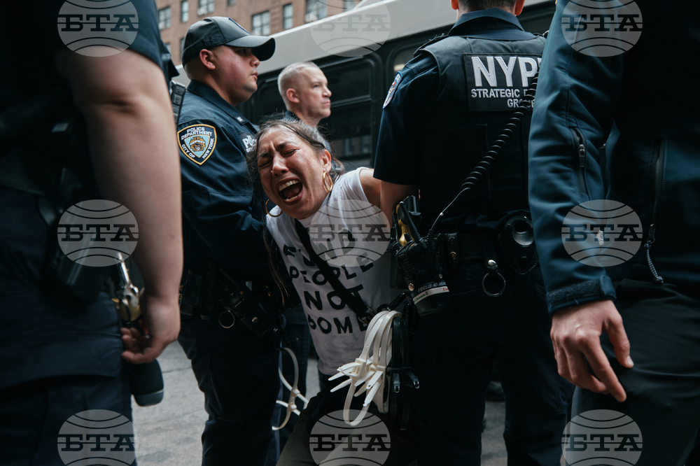 US NYC Protest Israel