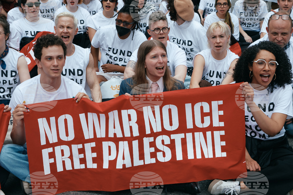 US NYC Protest Israel