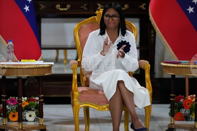 ЕФЕ: Делси Родригес обвини "опозиционни екстремисти" в опит да саботират възстановяването на отношенията с МВФ