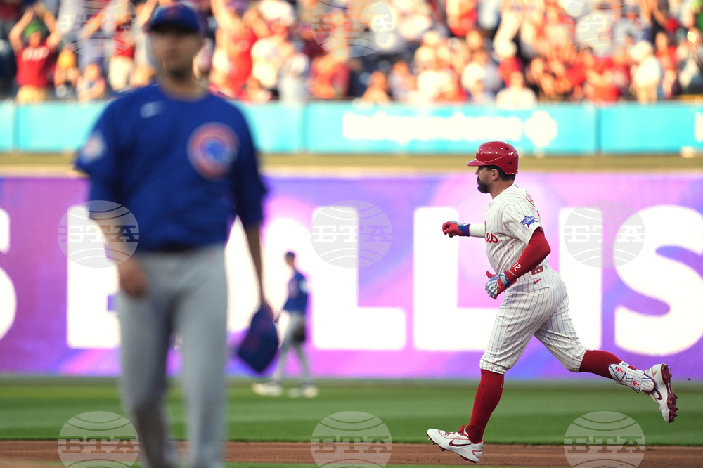 Cubs Phillies Baseball