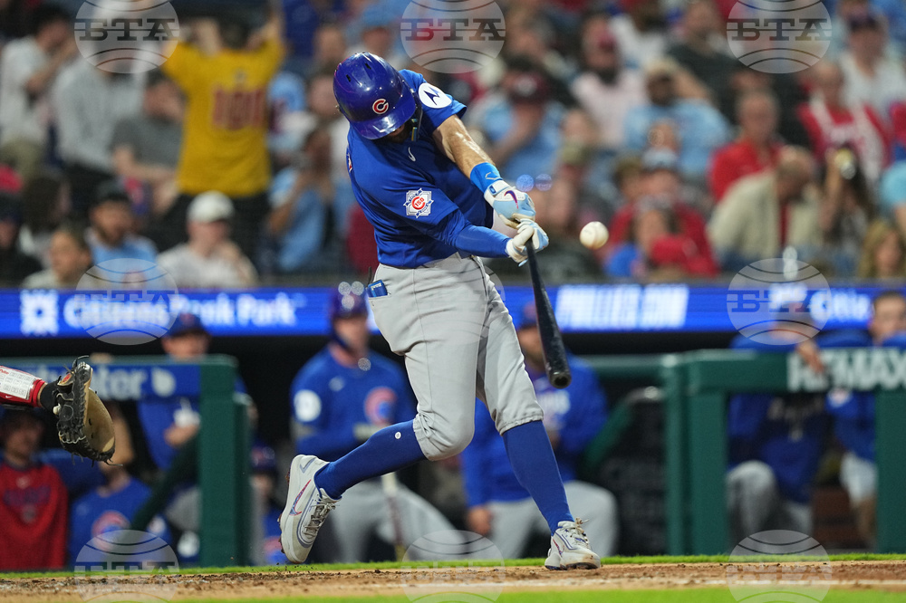 Cubs Phillies Baseball
